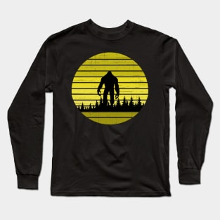 Yeti Sasquatch Long Sleeve T-Shirt